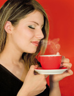 Drinking Coffee